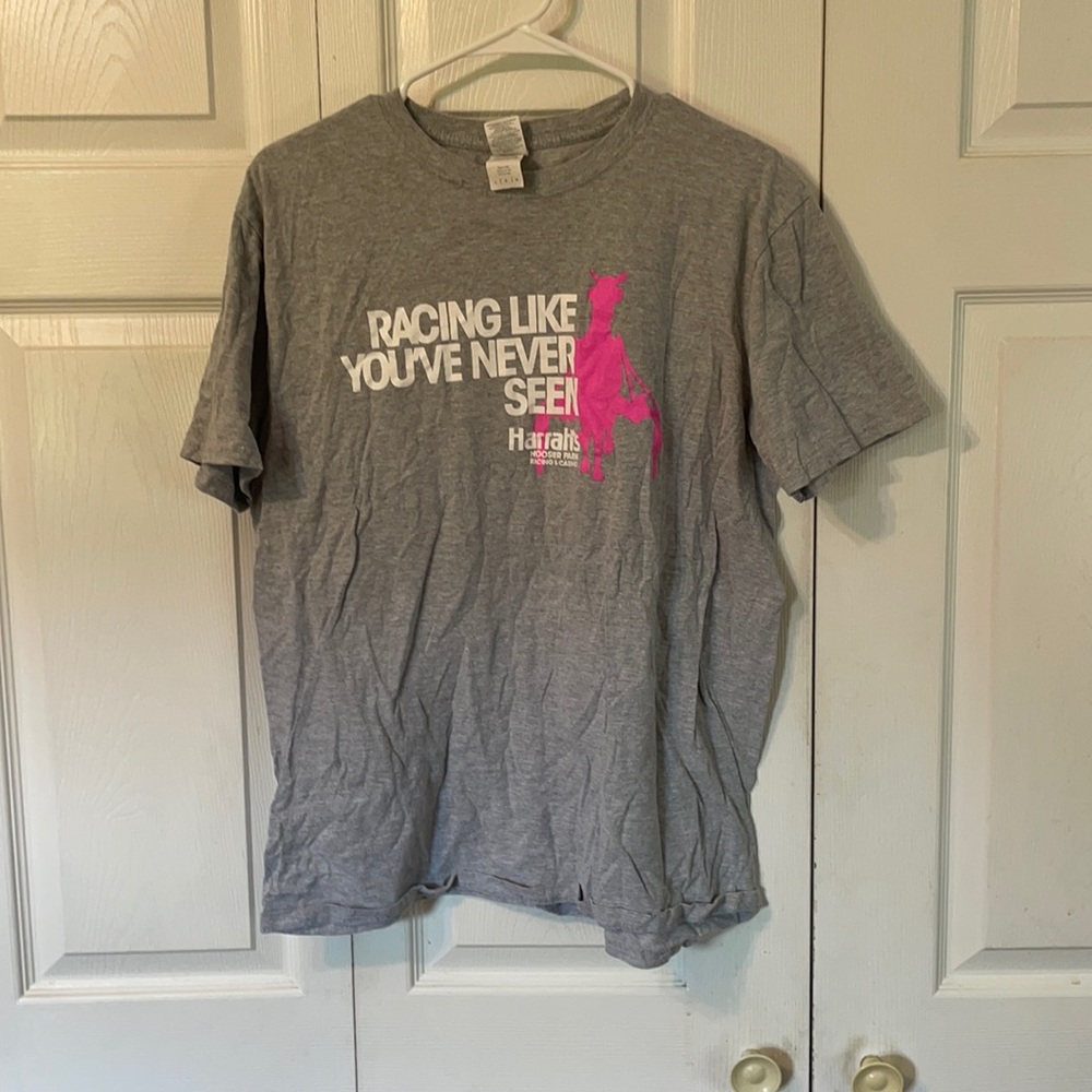 Gray shirt